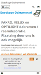 Mobile Screenshot of goedkope-dakramen.nl